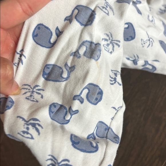 Roberta Roller Rabbit whale print pajamas 6 - Picture 8 of 8